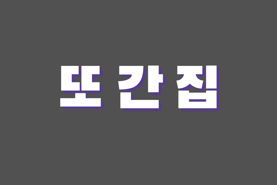 채널 썸네일: 풍자 | 또간집